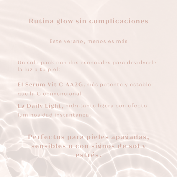 [NUEVO] Pack Verano: Serum Vit C AA2G (M) + Daily Light - Imagen 5